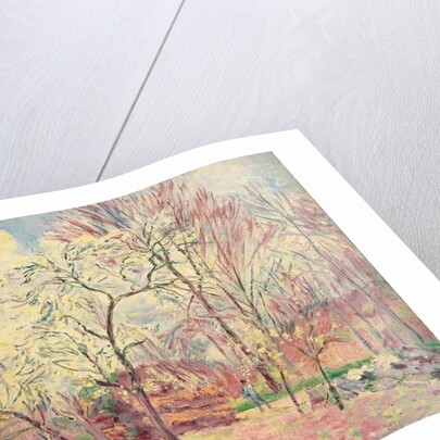 First Day of Spring in Moret, 1889 by Alfred Sisley