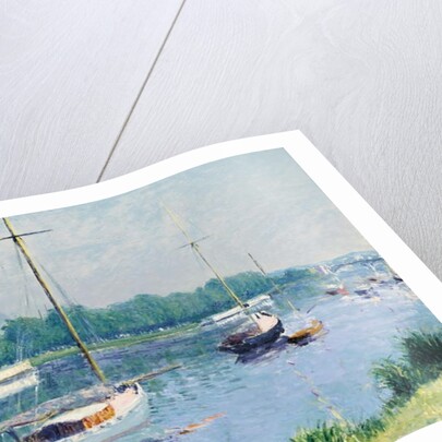 Lake Argenteuil; Le bassin d'Argenteuil, c.1882 by Gustave Caillebotte