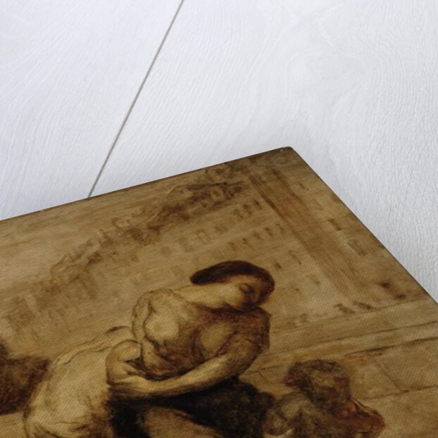 The Burden; Le Fardeau, c.1855-1856 by Honore Daumier