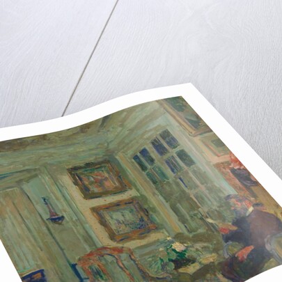 Arthur Fontaine Reading; Arthur Fontaine lisant, 1904 by Edouard Vuillard