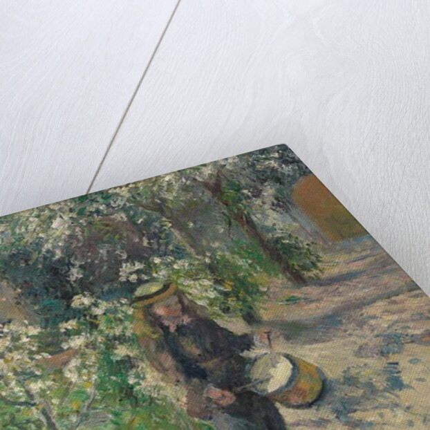 Child with a Drum; L'enfant au tambour, 1877 by Camille Pissarro