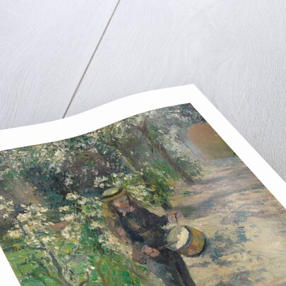 Child with a Drum; L'enfant au tambour, 1877 by Camille Pissarro