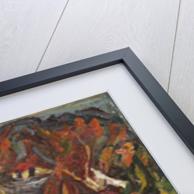 View of the Village; Vue sur le village, 1921-1922 by Chaim Soutine