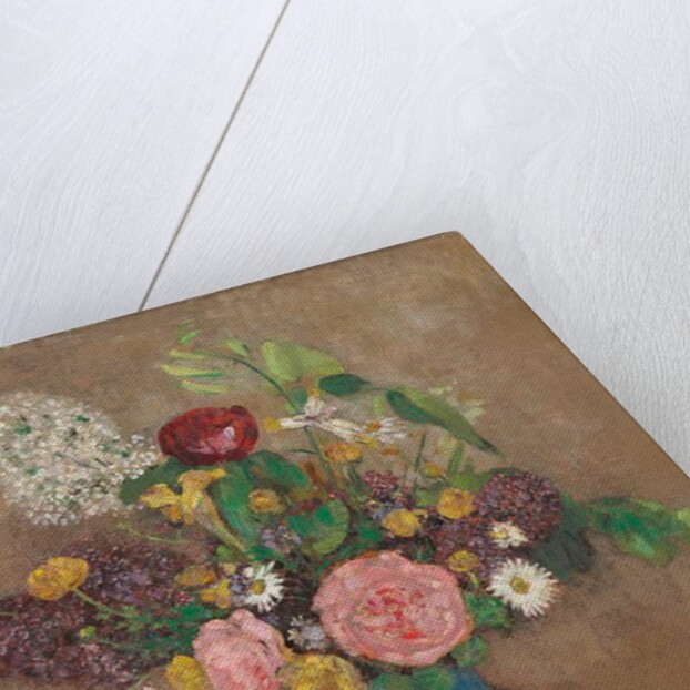 Vase with Flowers by Odilon Redon
