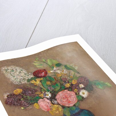 Vase with Flowers by Odilon Redon