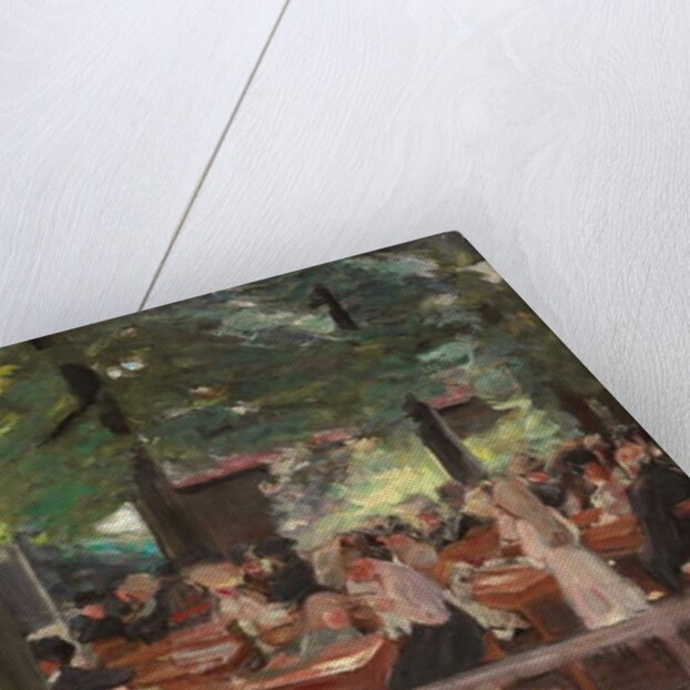 Beer Garden in Laren, Study; Biergarten in Laren, Studie, 1903 by Max Liebermann