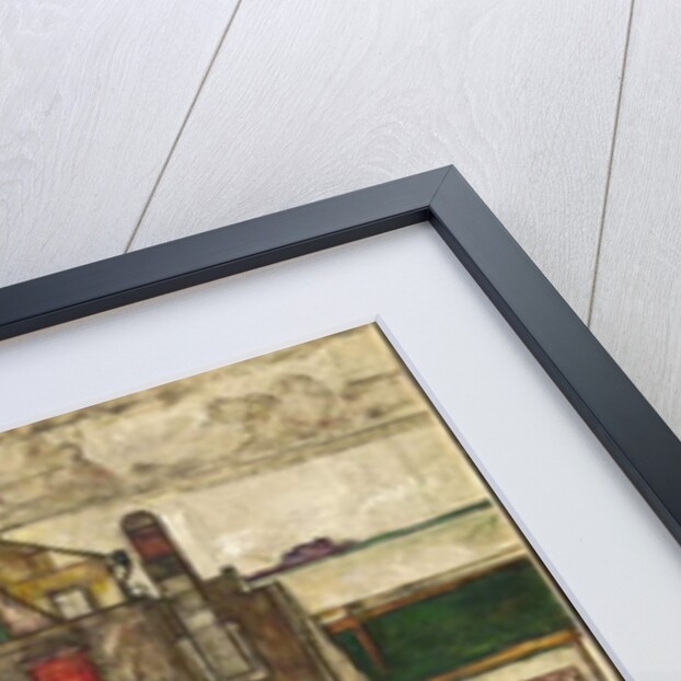 Single Houses; Einzelne Hauser, 1915 by Egon Schiele