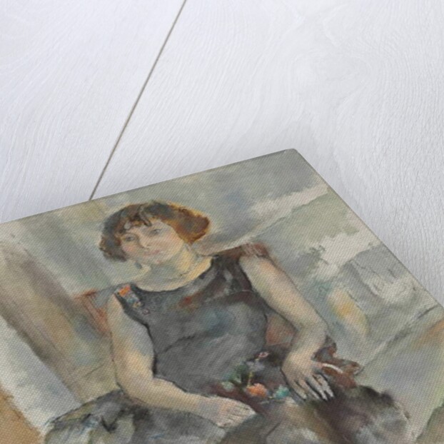 Brunette, 1928 by Jules Pascin