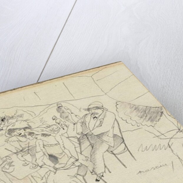 Scene of Figures by Jules Pascin