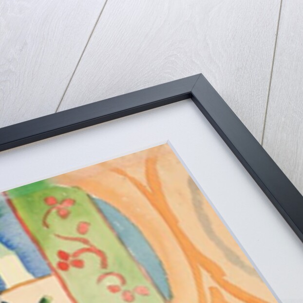 In the Temple Hall; In der Tempelhalle, 1914 by August Macke