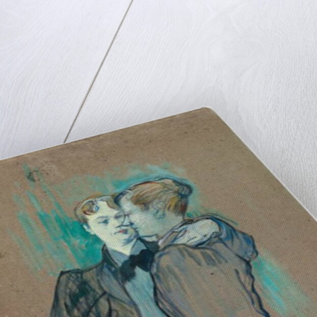 Two Women Waltzing; Deux femmes valsant, 1894 by Henri de Toulouse-Lautrec