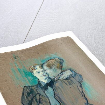 Two Women Waltzing; Deux femmes valsant, 1894 by Henri de Toulouse-Lautrec