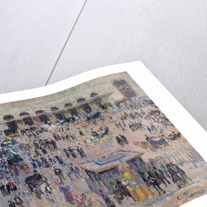 La Place du Havre et la Gare Saint-Lazare, 1893 by Camille Pissarro