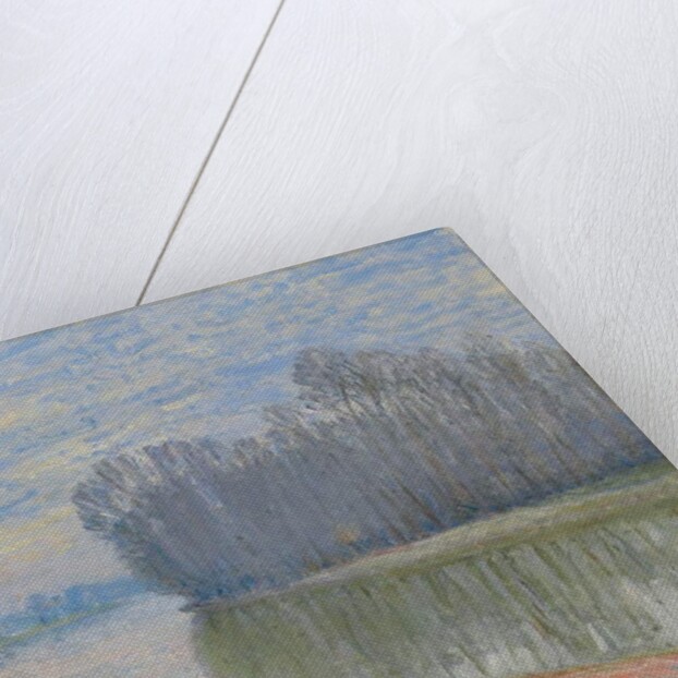 The Loing Canal, Morning; Canal du Loing, effet du matin, 1896 by Alfred Sisley