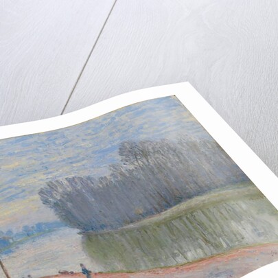 The Loing Canal, Morning; Canal du Loing, effet du matin, 1896 by Alfred Sisley