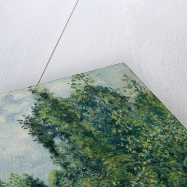 Edge of the Woods; Lisiere de bois, 1878 by Camille Pissarro