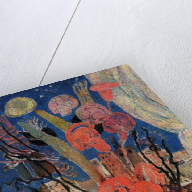 Flowers Over the City; Bloemen over de stad, 1929-1930 by Frits van den Berghe