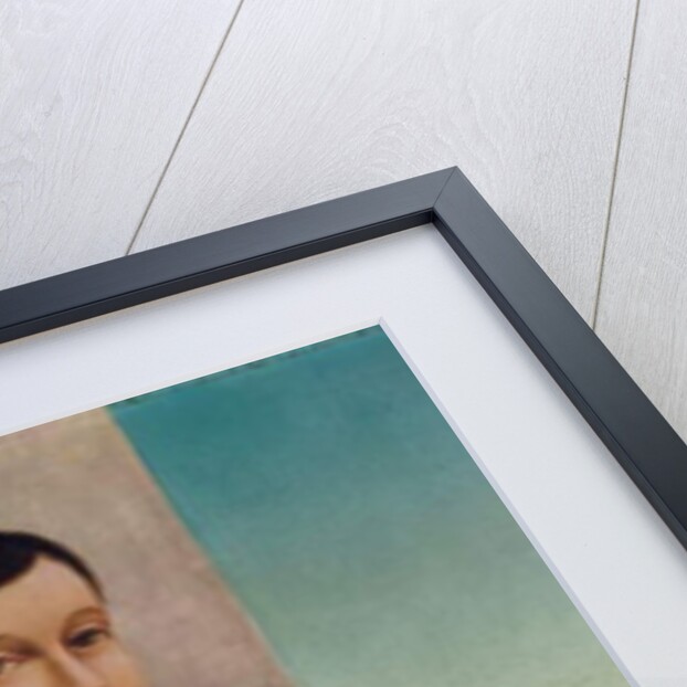 Seated Girl; Sitzendes Madchen, 1927 by Georg Schrimpf