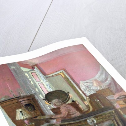 Madam Hessel in her Room at the Chateau des Clayes; Madame Hessel dans sa chambre au Chateau des Clayes, c.1930-1935 by Edouard Vuillard