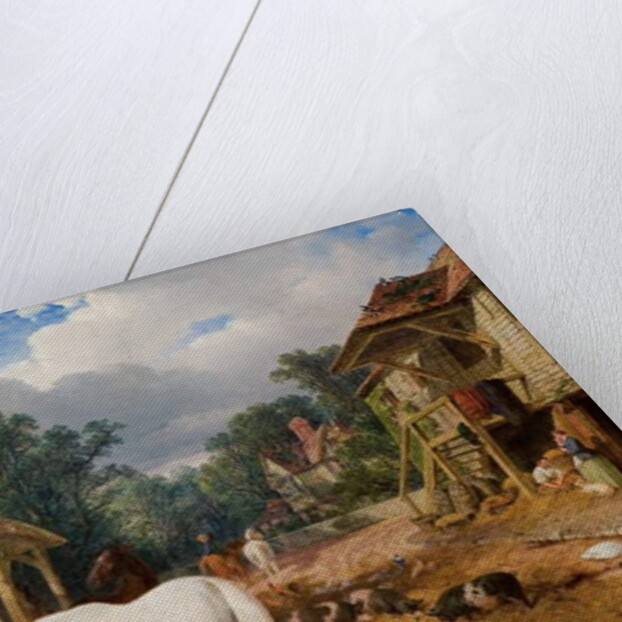 The Farmyard, 1860 by John Frederick Herring Snr