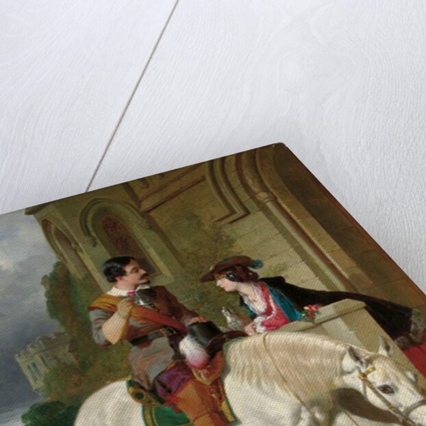 The Rose, 1853 by John Frederick Herring Snr