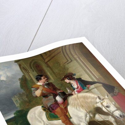 The Rose, 1853 by John Frederick Herring Snr