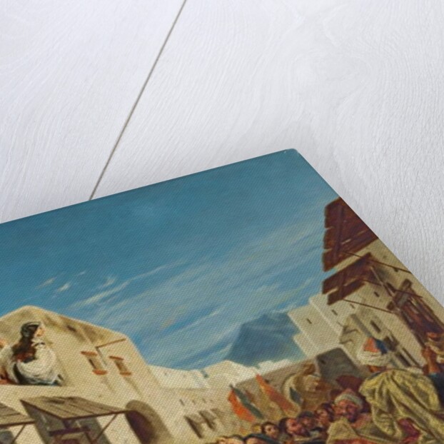 Jewish Musicians in the Streets of Tetuan, c.1858 by Alfred Dehodencq