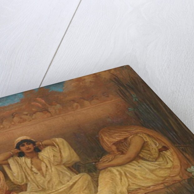 By the Waters of Babylon They Sat Down and Wept, 1853 by Kate Gardiner Hastings