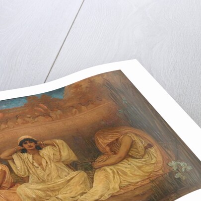 By the Waters of Babylon They Sat Down and Wept, 1853 by Kate Gardiner Hastings