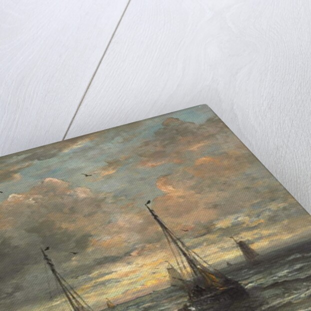 Return of the Fishing Fleet by Hendrik William Mesdag