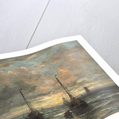 Return of the Fishing Fleet by Hendrik William Mesdag