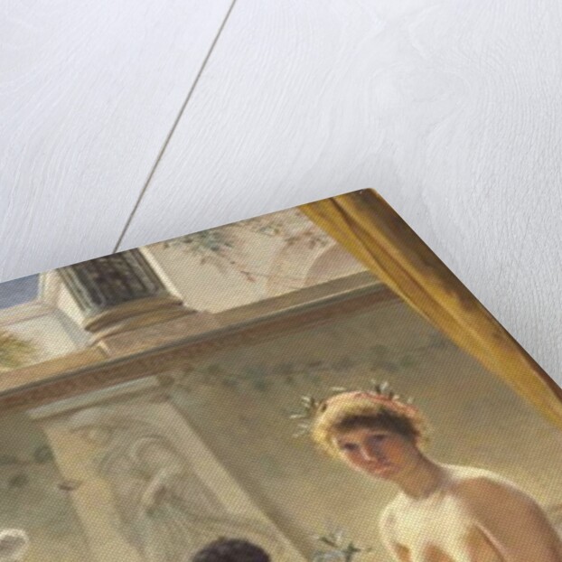 The Sculptor's Model by Angelo Courten