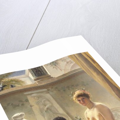 The Sculptor's Model by Angelo Courten