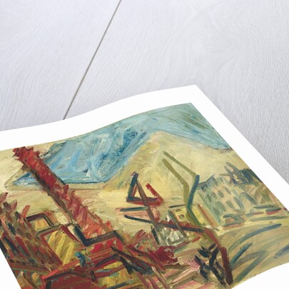 Tree in Mornington Crescent, 1991-92 by Henry Wallis