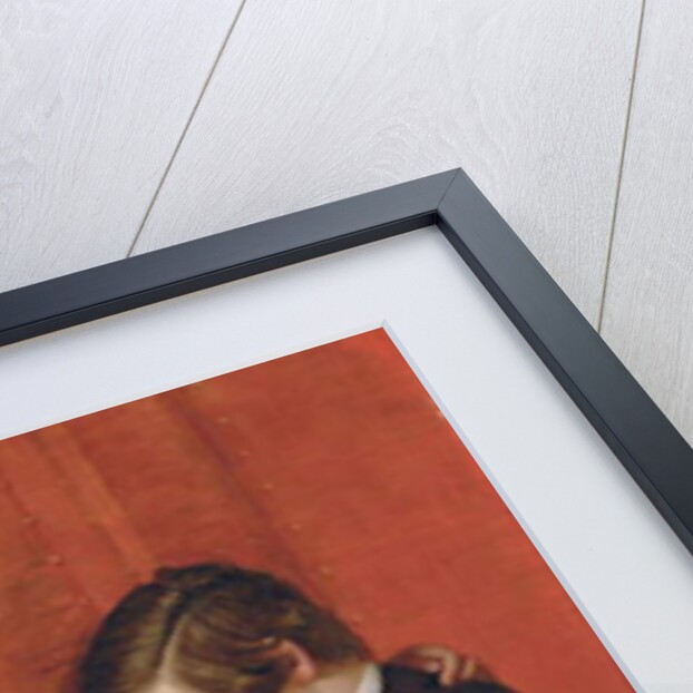 The Young Microscopists: Portrait of Frank, Harry and Arthur Izod Richards, Aged 10, 8 and 5, Playing with a Microscope by John Edgar Williams