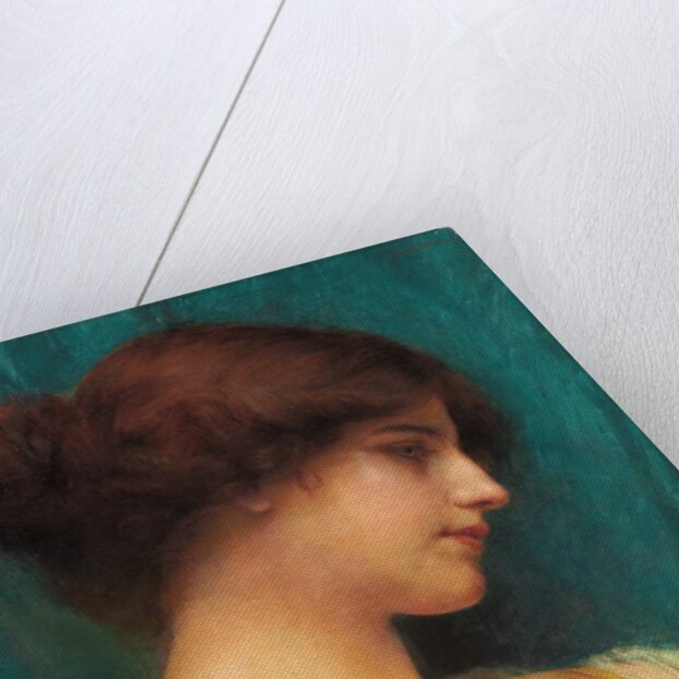 Study of a Girl's Head, 1899 by John William Godward