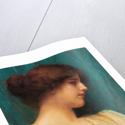 Study of a Girl's Head, 1899 by John William Godward