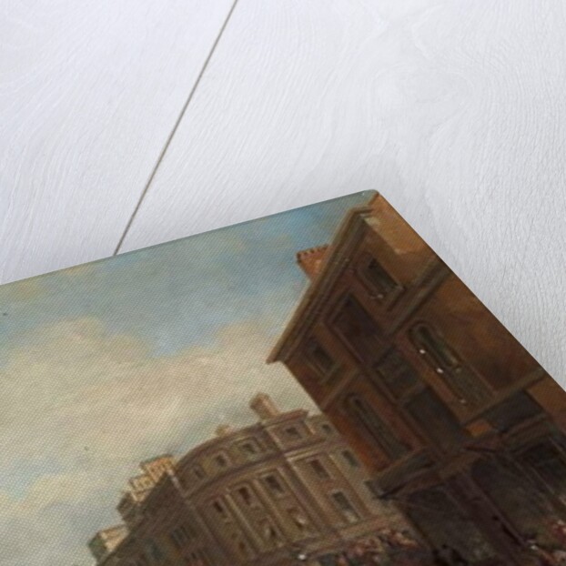 A Proposed Scheme for a New Street, Newcastle, 1831 by John Wilson Carmichael