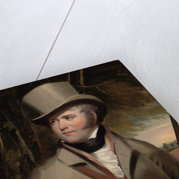 Portrait of a Gentleman with Sporting Gun in a Landscape by Ramsay Richard Reinagle