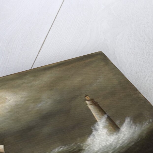 Ships Passing Minot's Light by Clement Drew