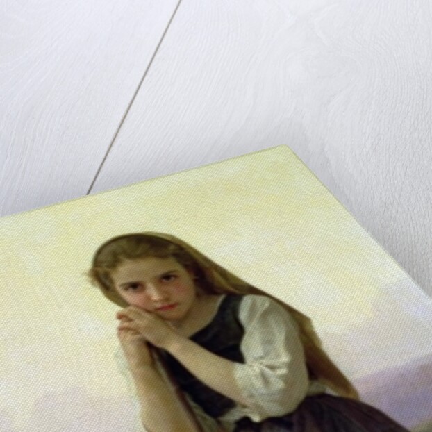 A Little Shepherdess, 1891 by William-Adolphe Bouguereau