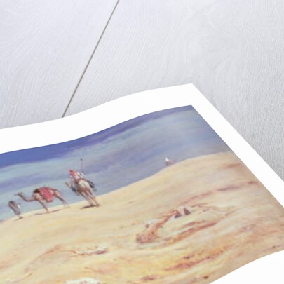 Arabs in the Desert by Frederick Goodall