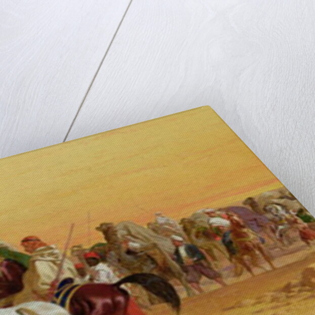 An Arab Caravan by John Frederick Herring Snr