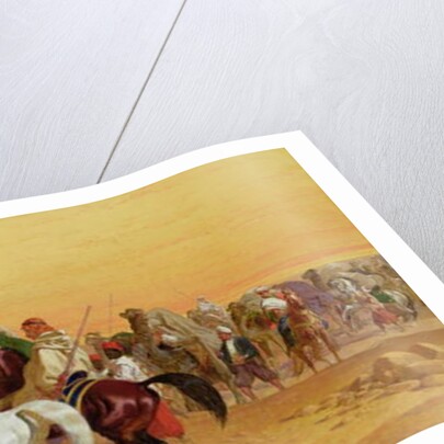 An Arab Caravan by John Frederick Herring Snr