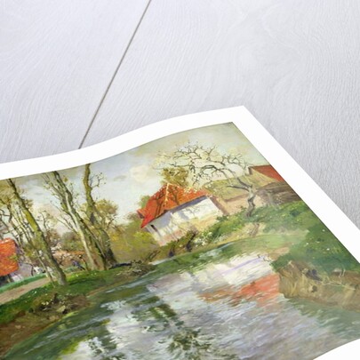 The Dairy at Quimperle by Fritz Thaulow