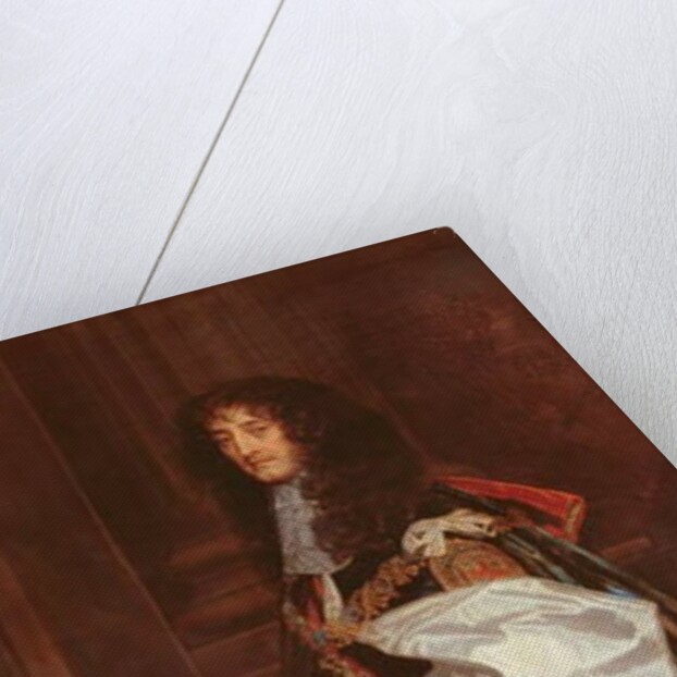 Portrait of Prince Rupert in Garter Robes by Peter Lely