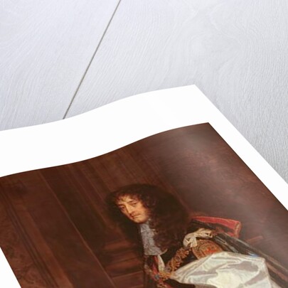 Portrait of Prince Rupert in Garter Robes by Peter Lely