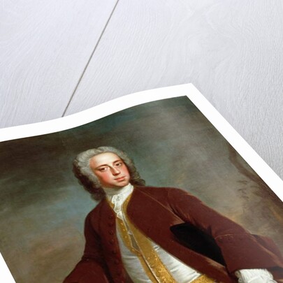 Portrait of Lord Sherard Manners, 6th son of the Duke of Rutland, before 1742 by Allan Ramsay