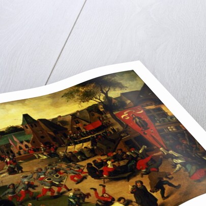 A Carnival on the Feast Day of St. George in a village near Antwerp by Abel Grimmer or Grimer