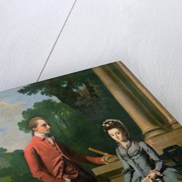 Portrait of a gentleman and his wife by Francis Wheatley